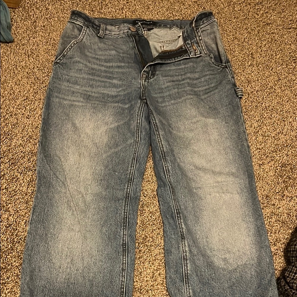 Aeropostale Relaxed Fit Blue Jeans